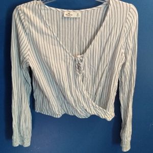 Long sleeve crop top